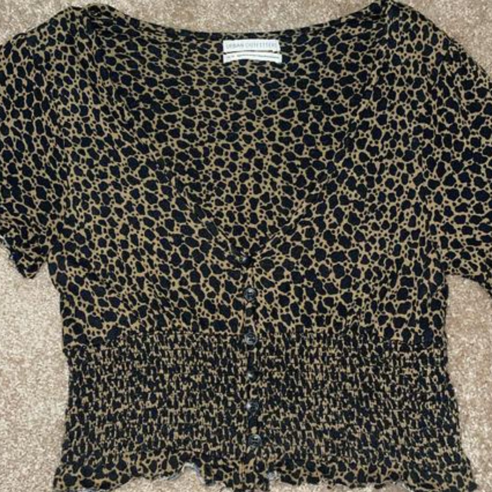 Urban Outfitters Cropped Shirt